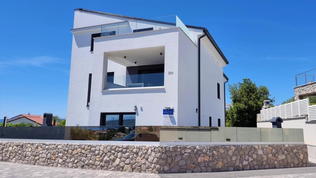 Bartol Luxury Apartments Krk Croatia, With Own Hot Tub - Whirlpool 크르크 외부 사진